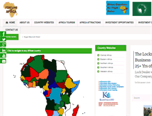 Tablet Screenshot of fortuneofafrica.com